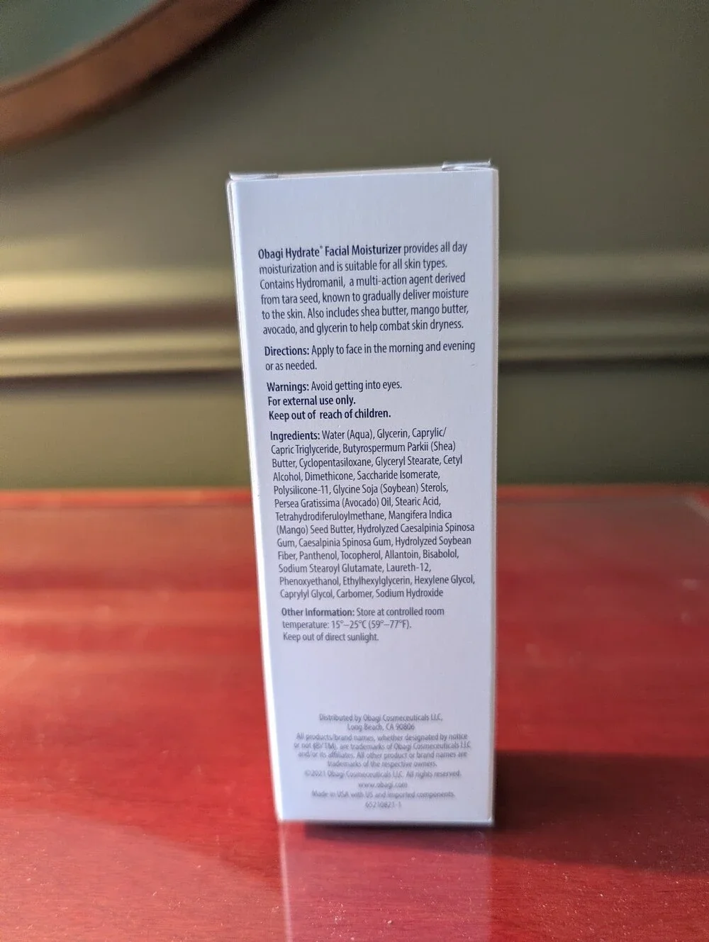 Obagi hydrate lotion